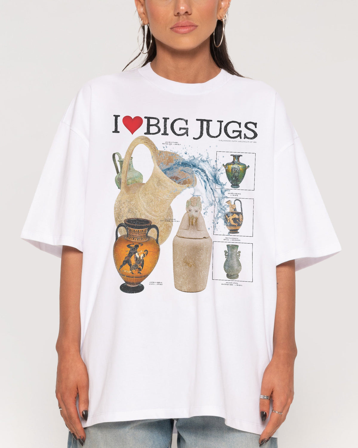 I Love Big Jugs Oversized Tee product image 5