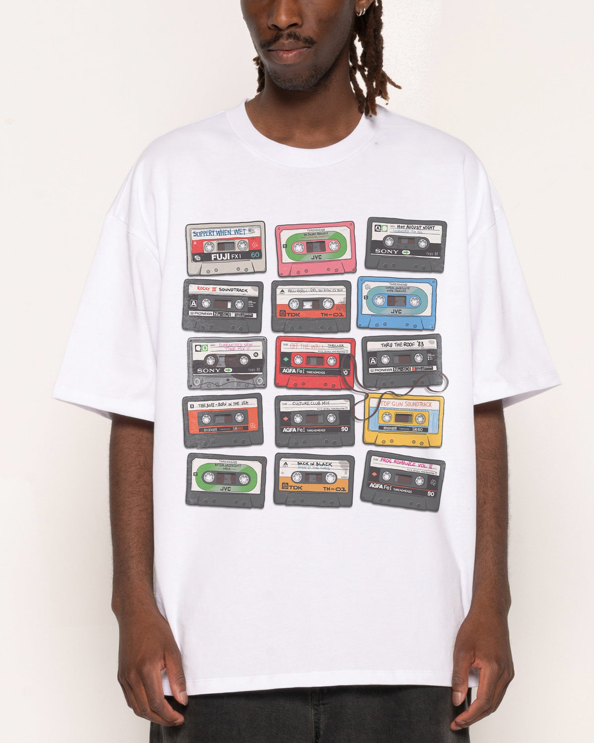Cassette Tapes Oversized Tee product image 1