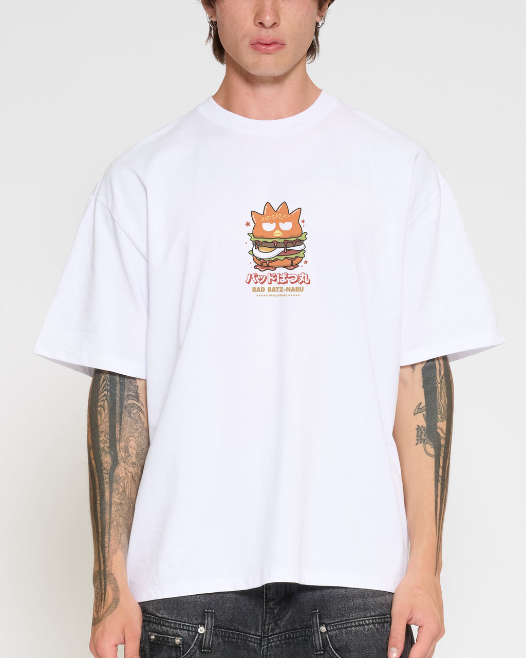 Bad Badtz-Maru Burger Oversized Tee product image 8