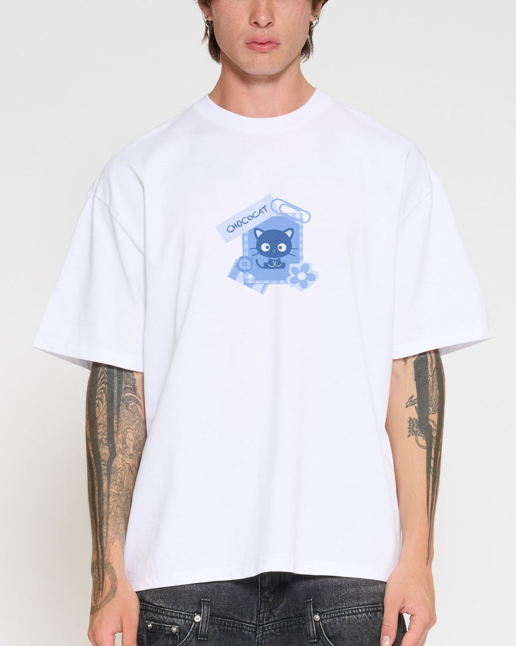Chococat Scrapbook Oversized Tee product image 5