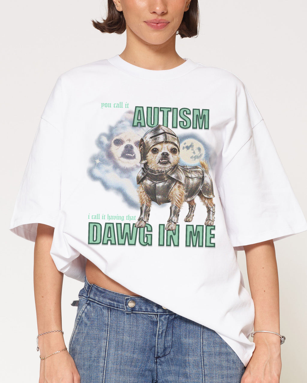 Dawg in Me Oversized Tee product image 3