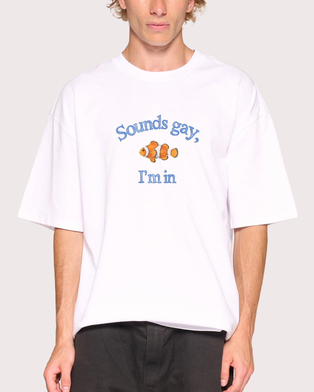 Sounds Gay, I'm In Oversized Tee product image 5