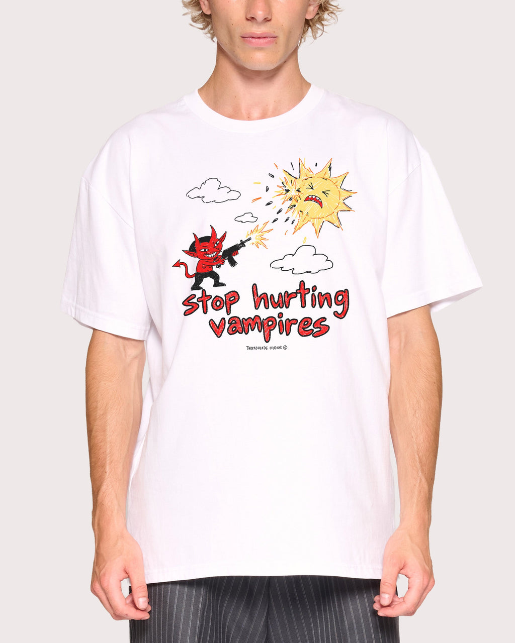 Stop Hurting Vampires T-Shirt product image 5