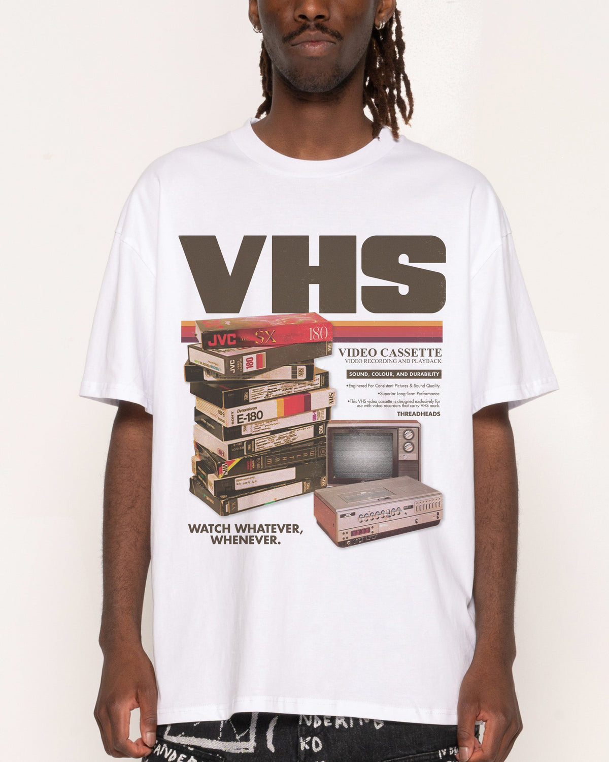 Vintage VHS Tapes T-Shirt product image 5
