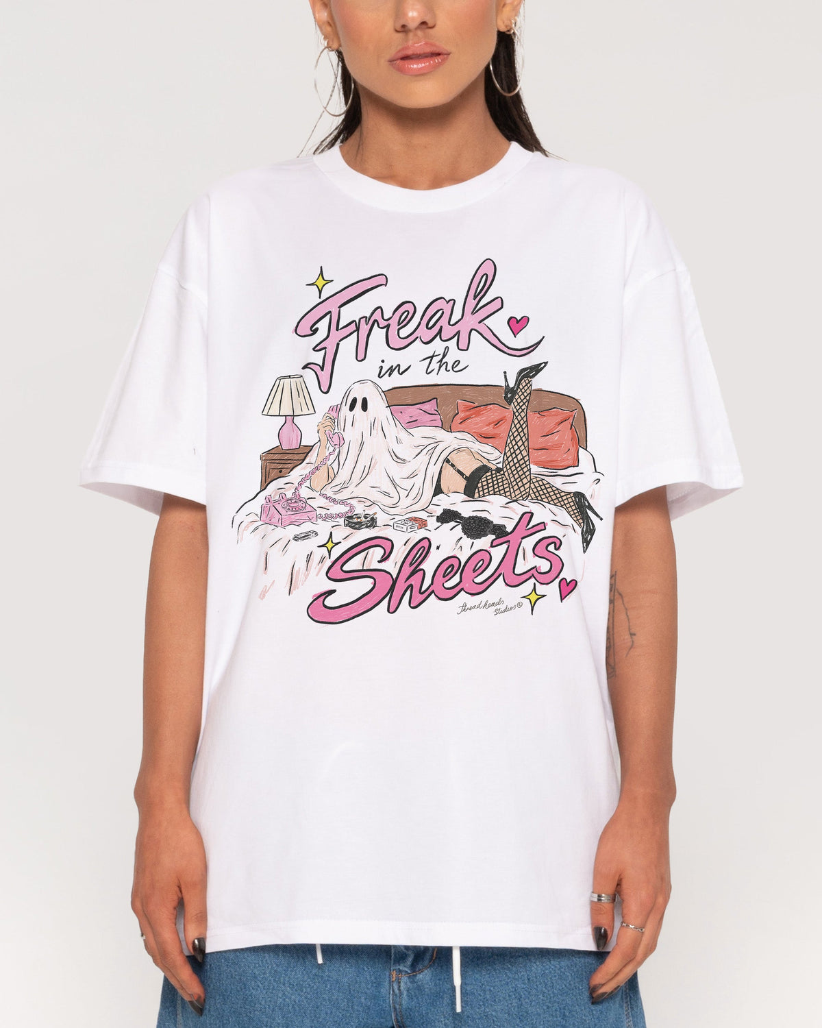 Freak in the Sheets Ghost T-Shirt product image 3