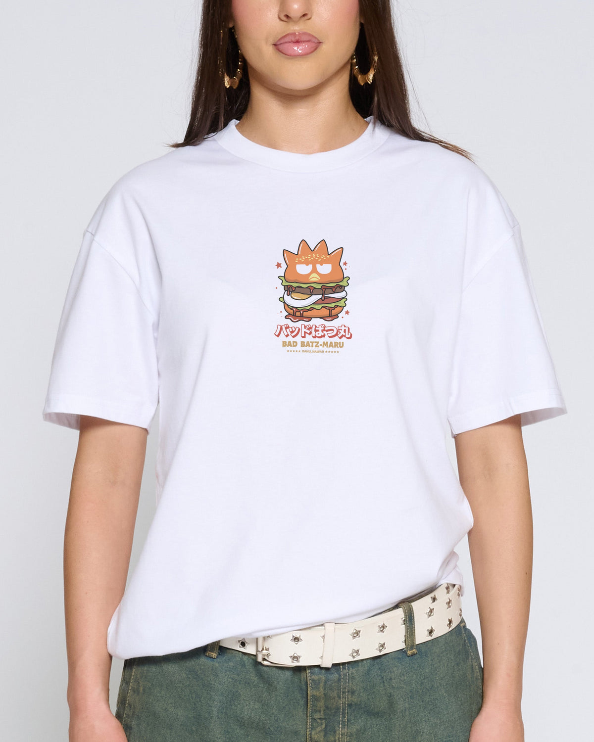 Bad Badtz-Maru Burger T-Shirt product image 5