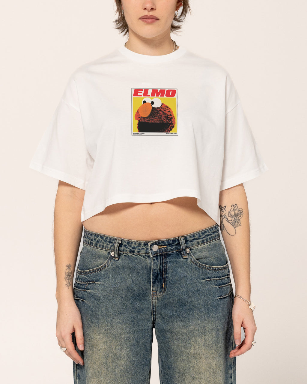 Elmo's Greatest Hits Crop Tee product image 3