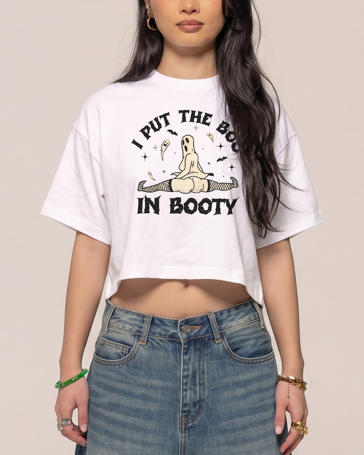 Boo in Booty Crop Tee product image 3