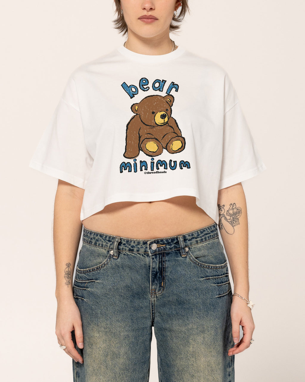 Bear Minimum Crop Tee product image 1