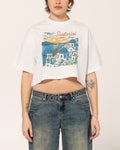 Santorini Sunset Crop Tee product image 1