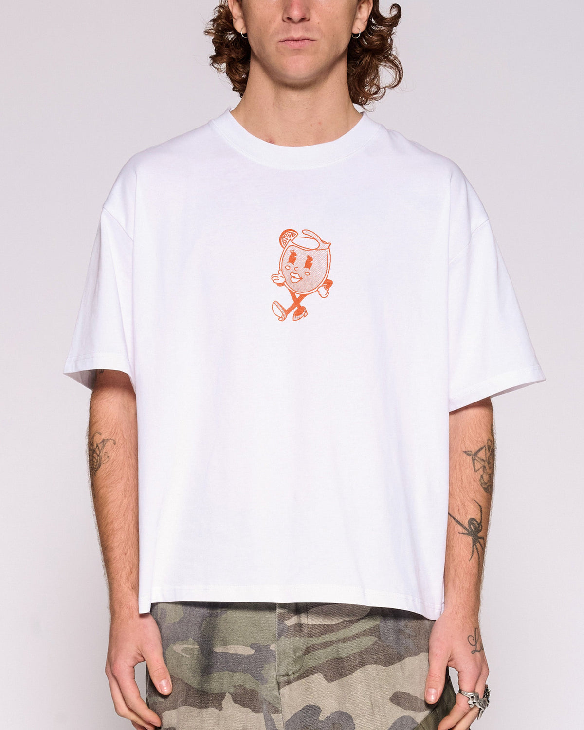 Aperol Spritz Oversized Crop Tee product image 2