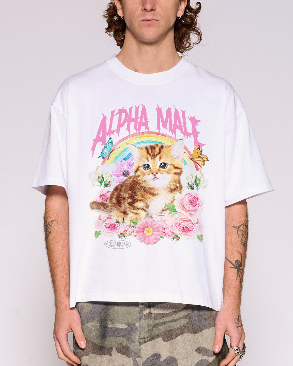 Alpha Male Oversized Crop Tee product image 3