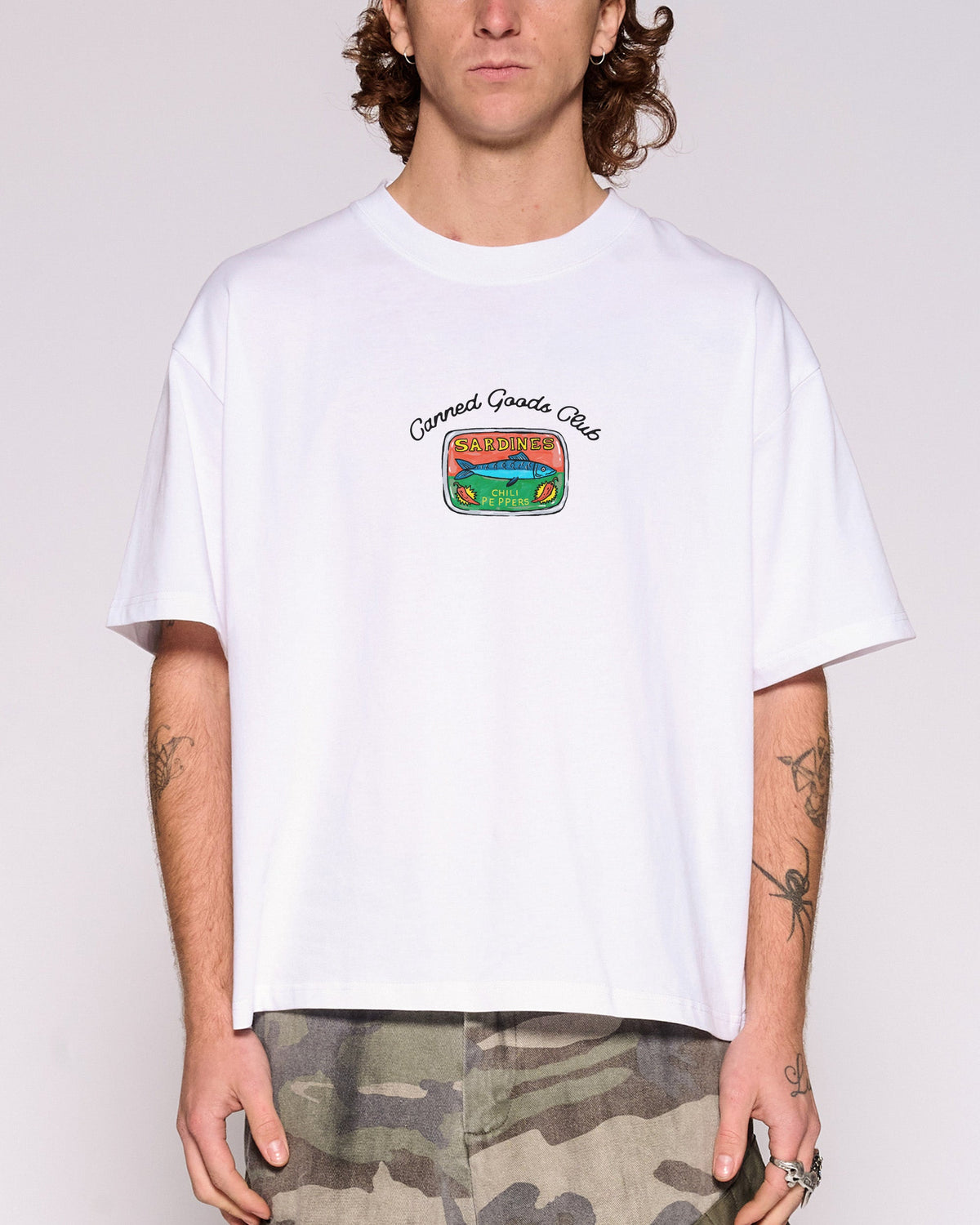 Canned Goods Oversized Crop Tee product image 5