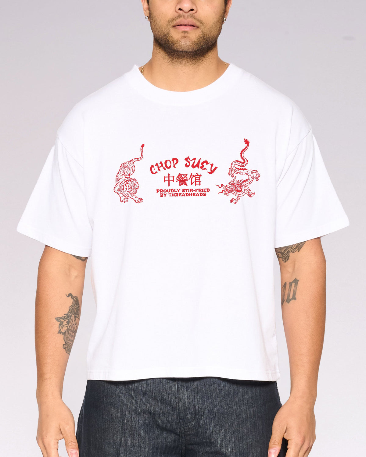 Chop Suey Oversized Crop Tee product image 2