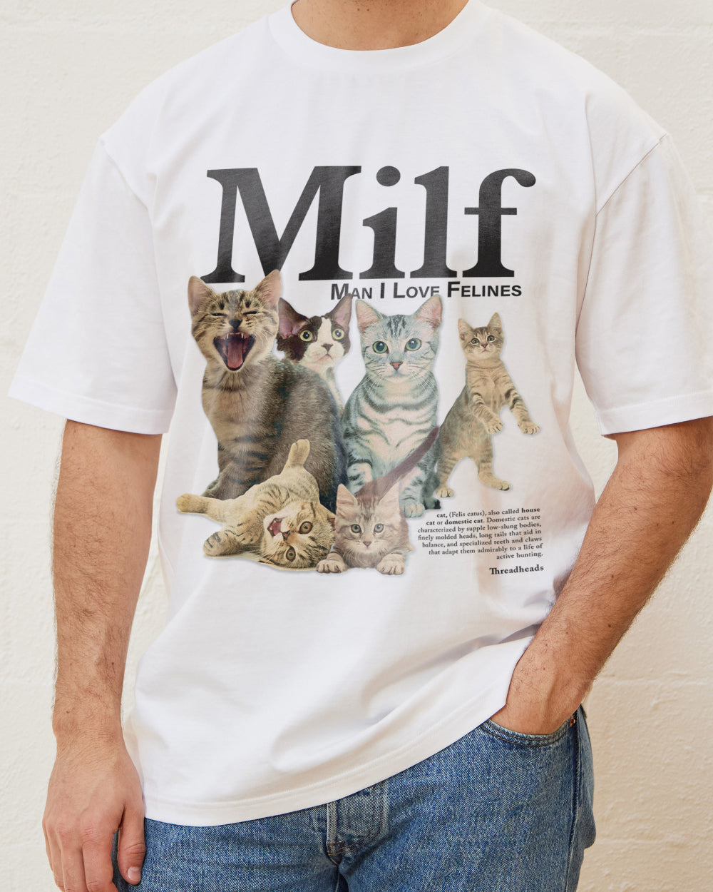 Man I Love Felines T-Shirt product image 7