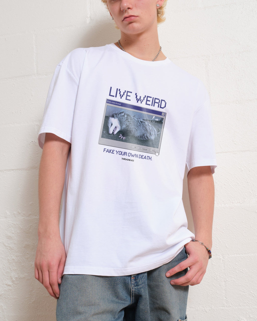 Live Weird, Fake Your Own Death T-Shirt product image 4