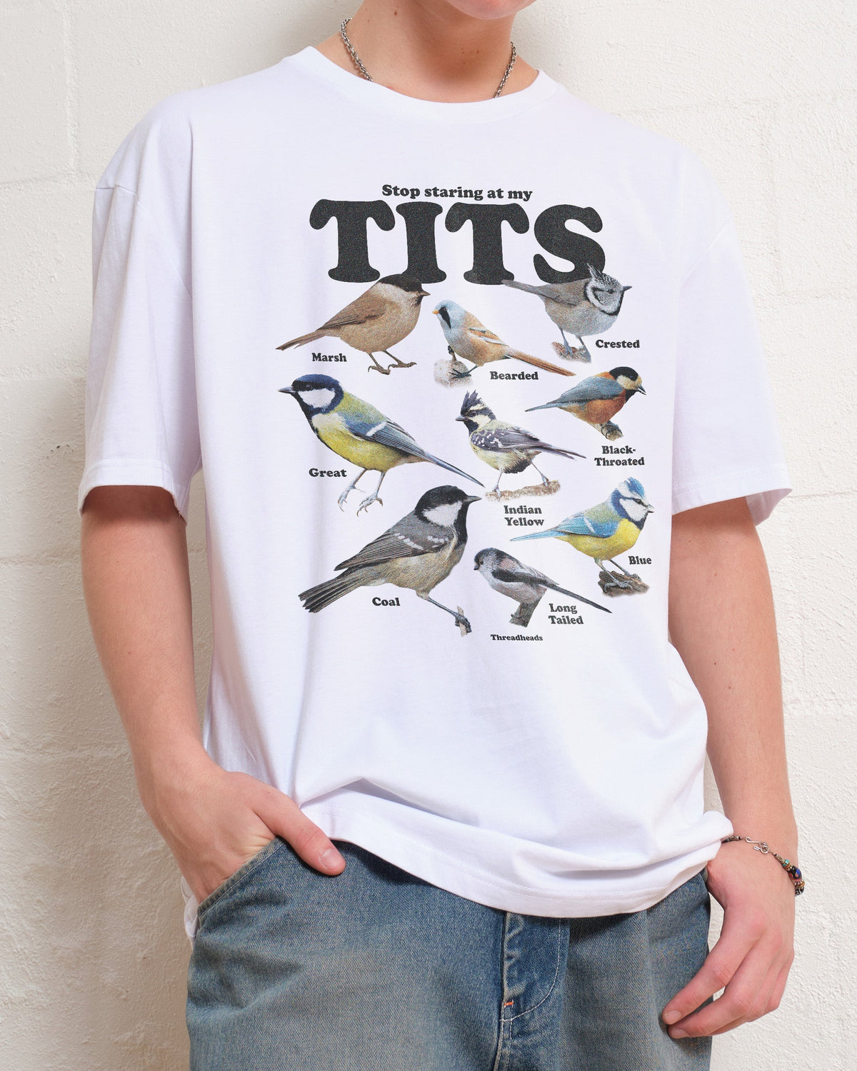 Stop Staring At My Tits T-Shirt product image 4