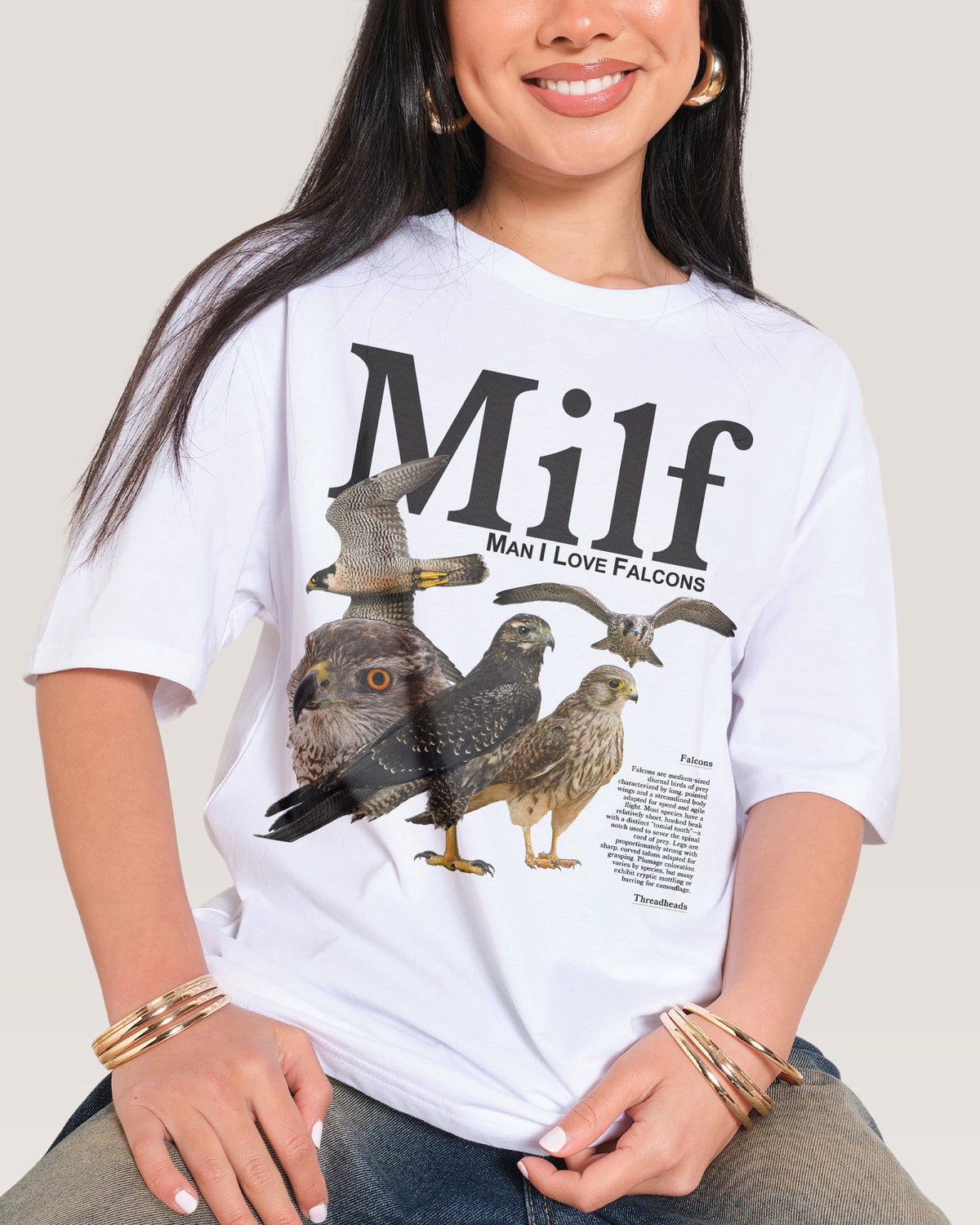 Man I Love Falcons T-Shirt product image 3