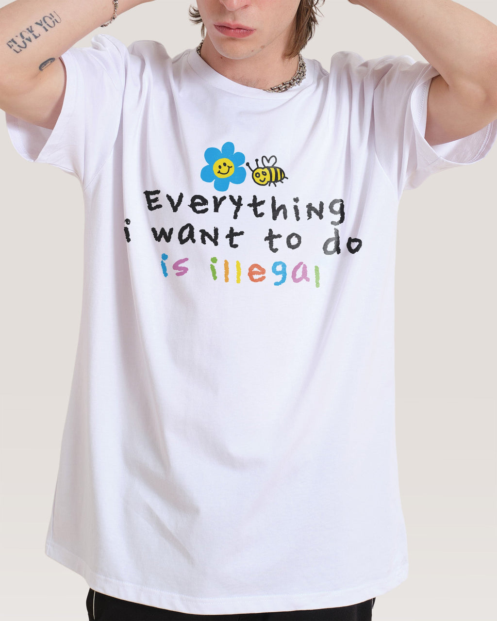 Everything is Illegal T-Shirt product image 4