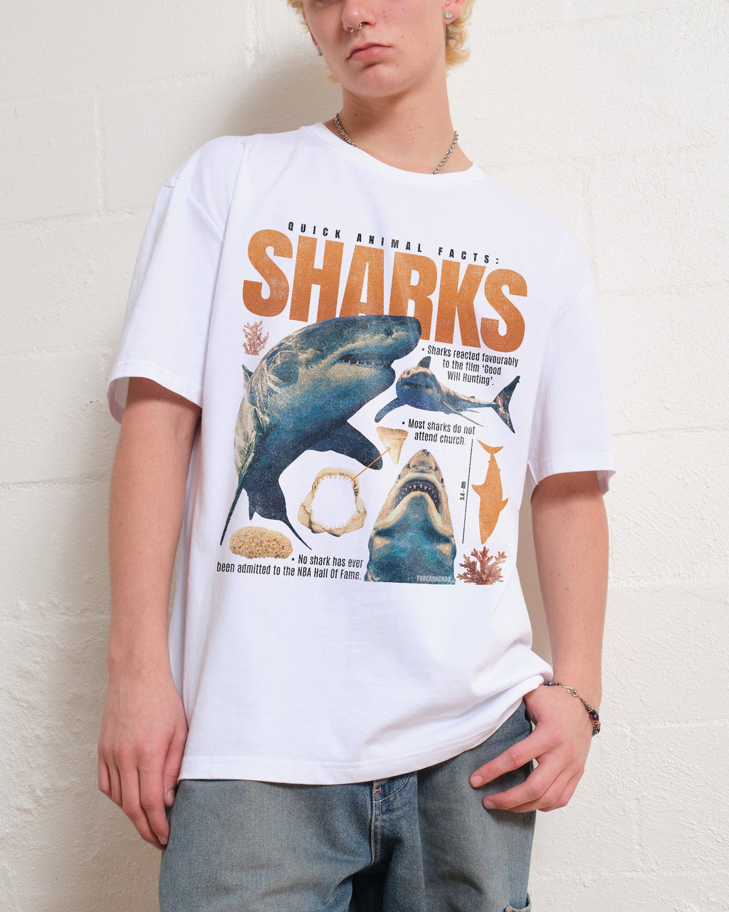 Quick Animal Facts - Sharks T-Shirt product image 1