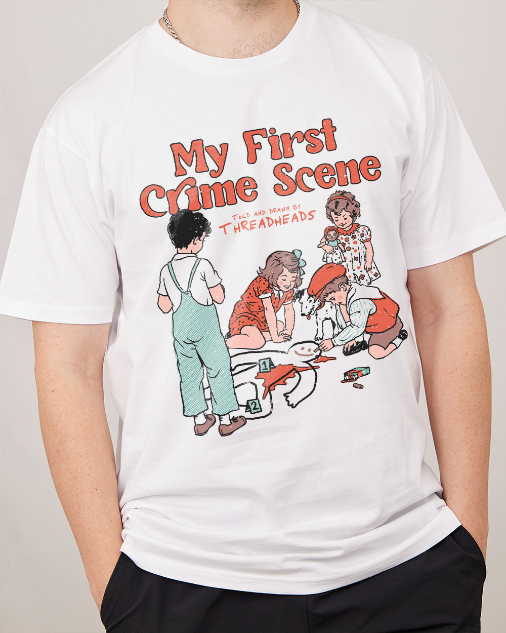 My First Crime Scene T-Shirt product image 7