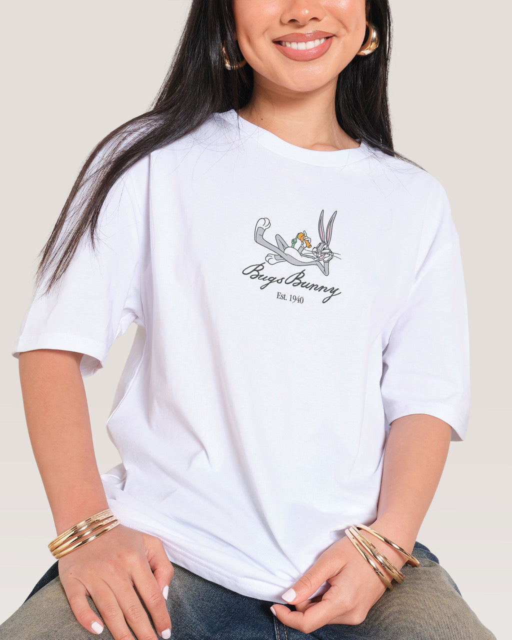Bugs Bunny Book Crash T-Shirt product image 4