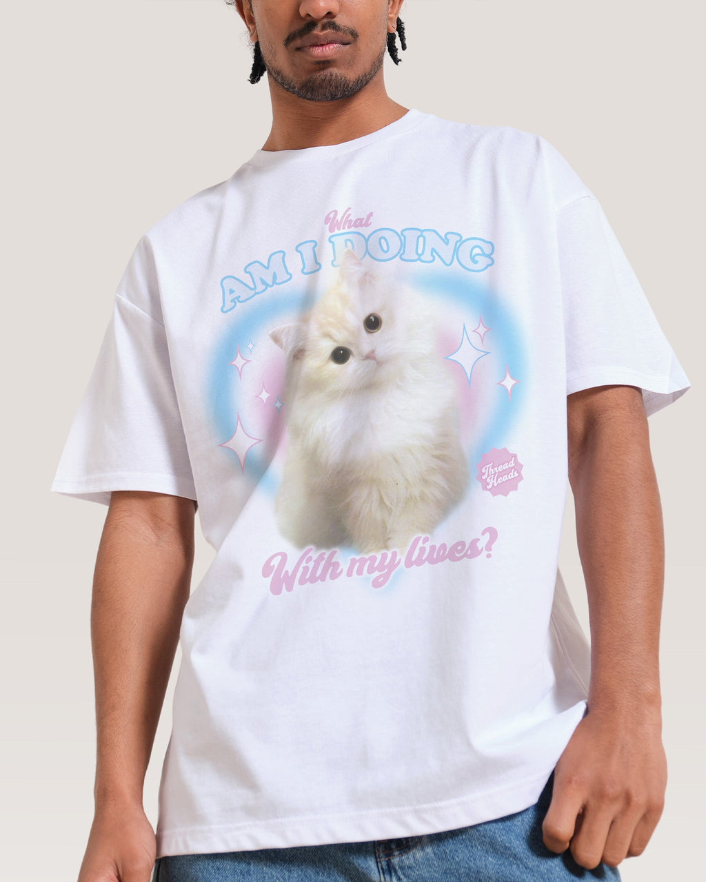 What Am I Doing With My Lives? T-Shirt product image 2