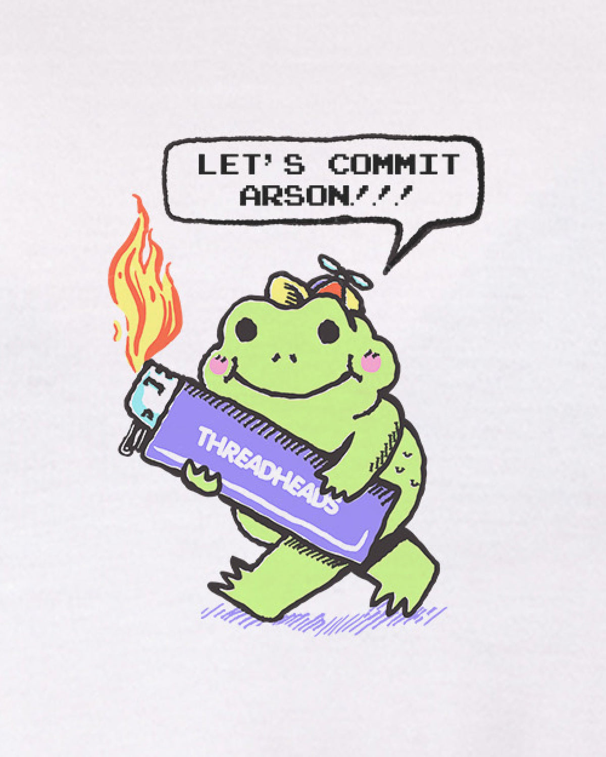Let's Commit Arson T-Shirt product image 2