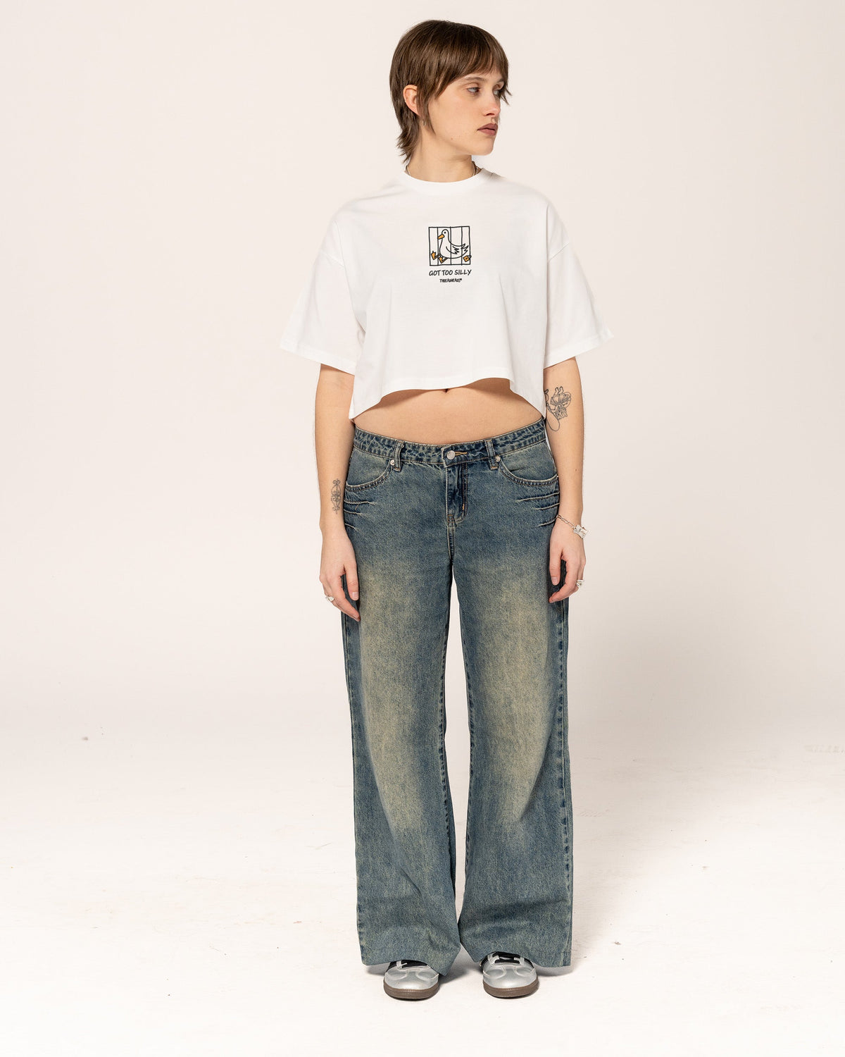 Got too Silly Crop Tee product image 4