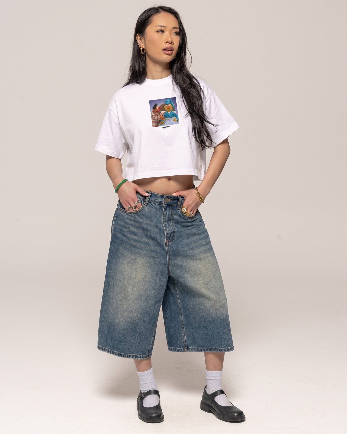 Annoyed Bert Crop Tee product image 2