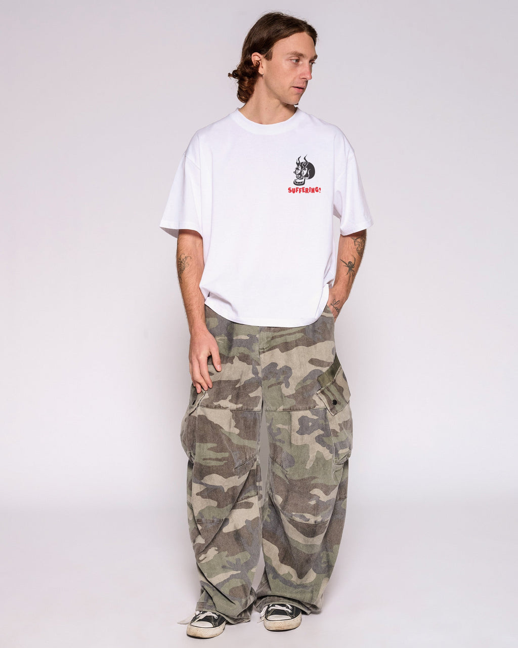Stay Hydrated While You Suffer Oversized Crop Tee product image 6