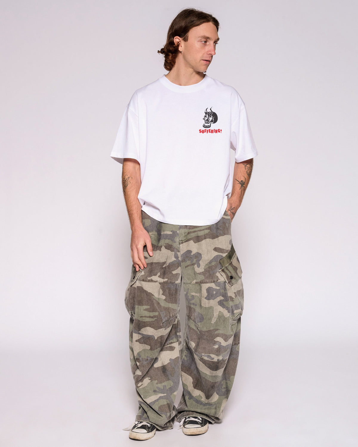 Stay Hydrated While You Suffer Oversized Crop Tee product image 6