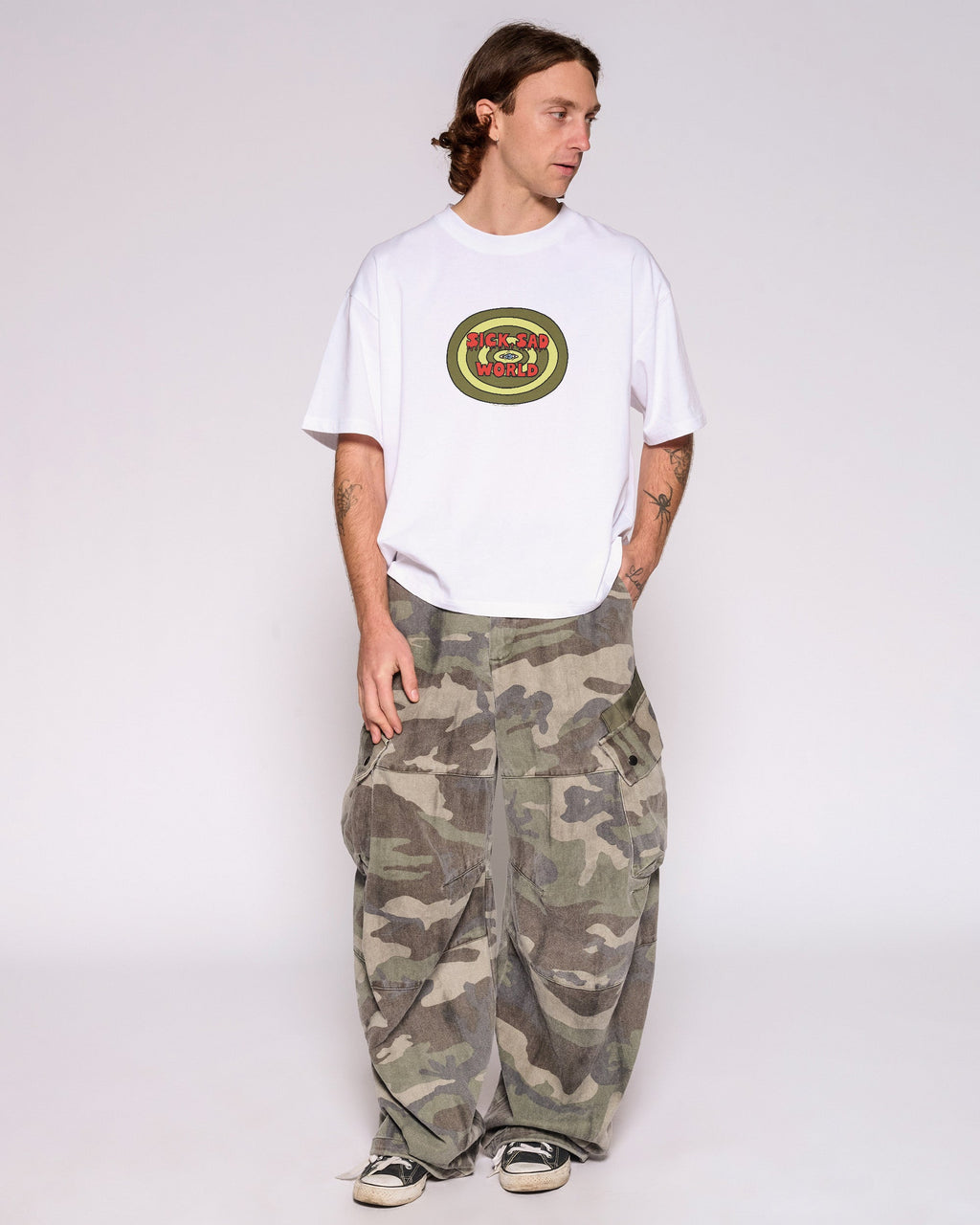 Sick Sad World Oversized Crop Tee product image 2