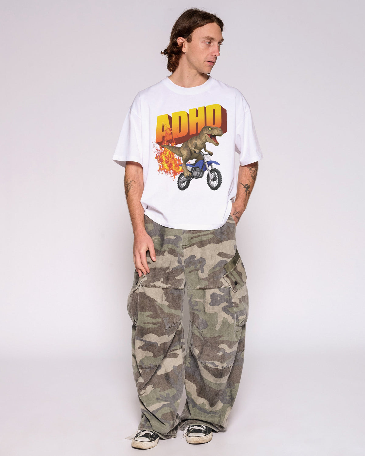 ADHD Oversized Crop Tee product image 2