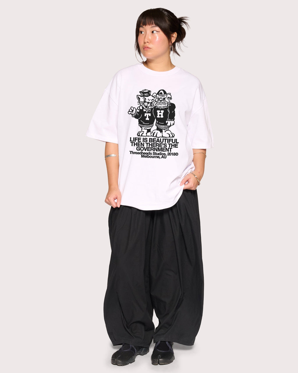 Life is Beautiful Oversized Tee product image 2