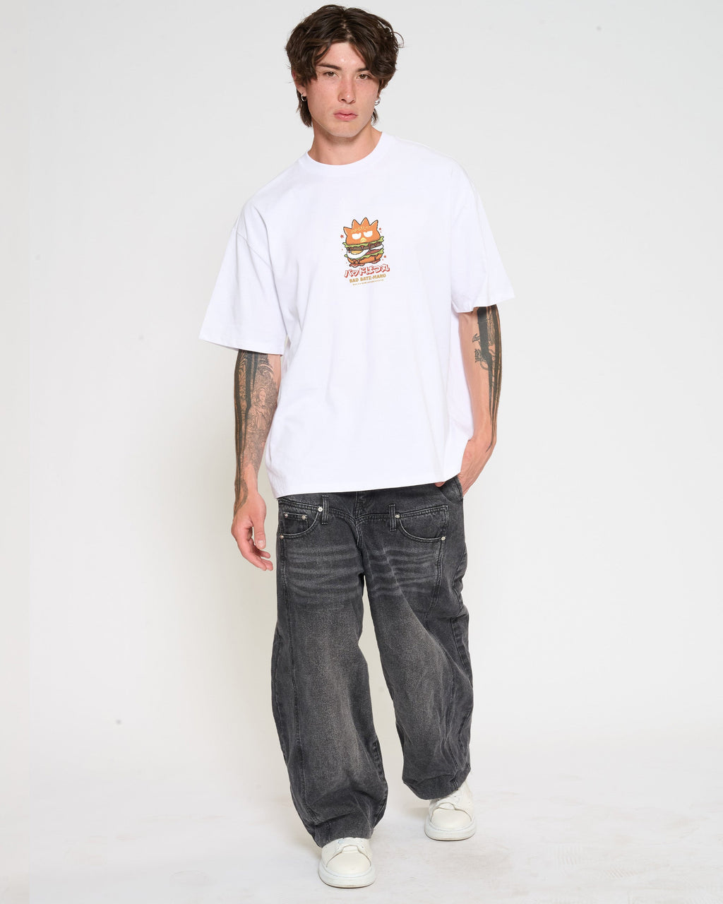 Bad Badtz-Maru Burger Oversized Tee product image 9