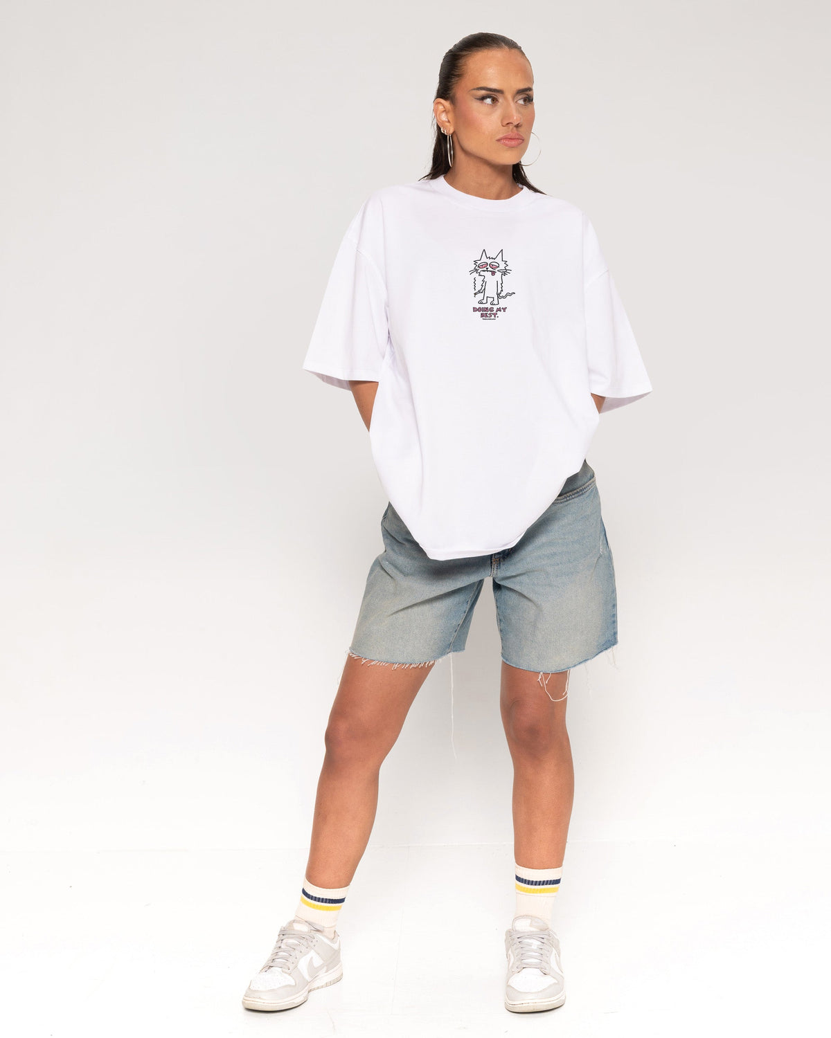 Doing My Best Oversized Tee product image 4