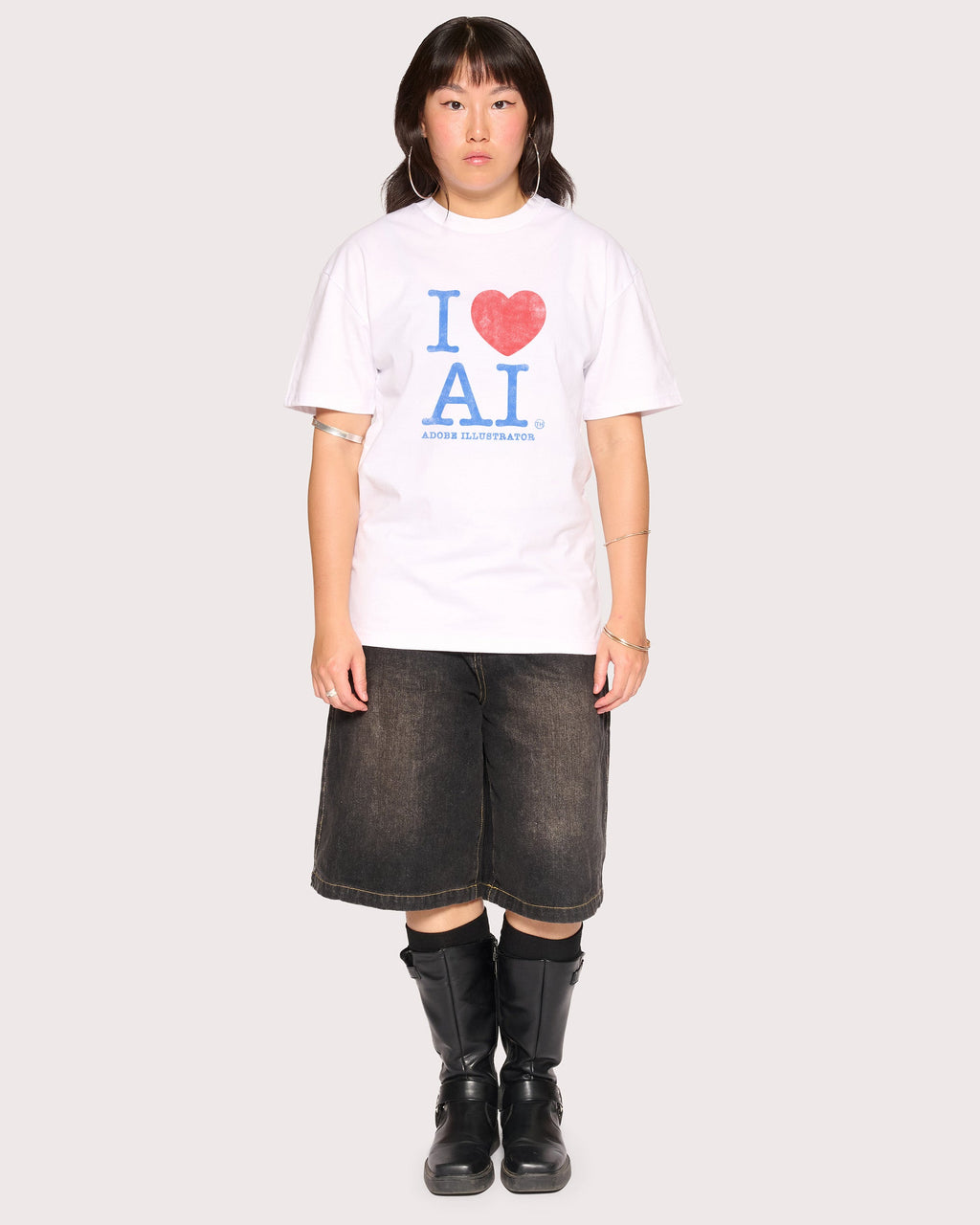 I Love AI T-Shirt product image 4