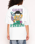 Gone Fishing Oversized Tee product image 1