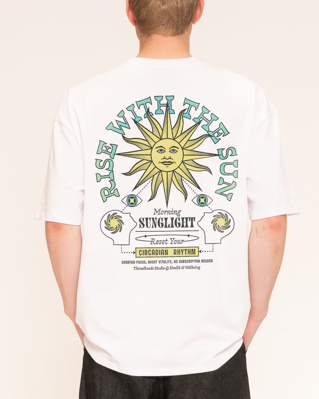 Rise With The Sun Oversized Tee product image 3