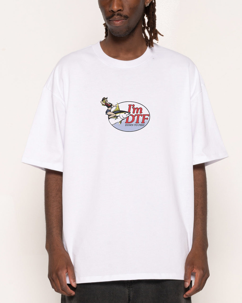 I'm DTF! Oversized Tee product image 3