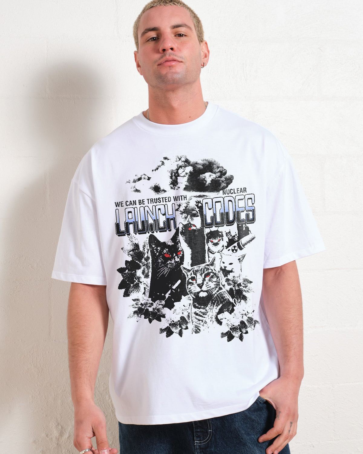 Nuke Cats Oversized Tee product image 2