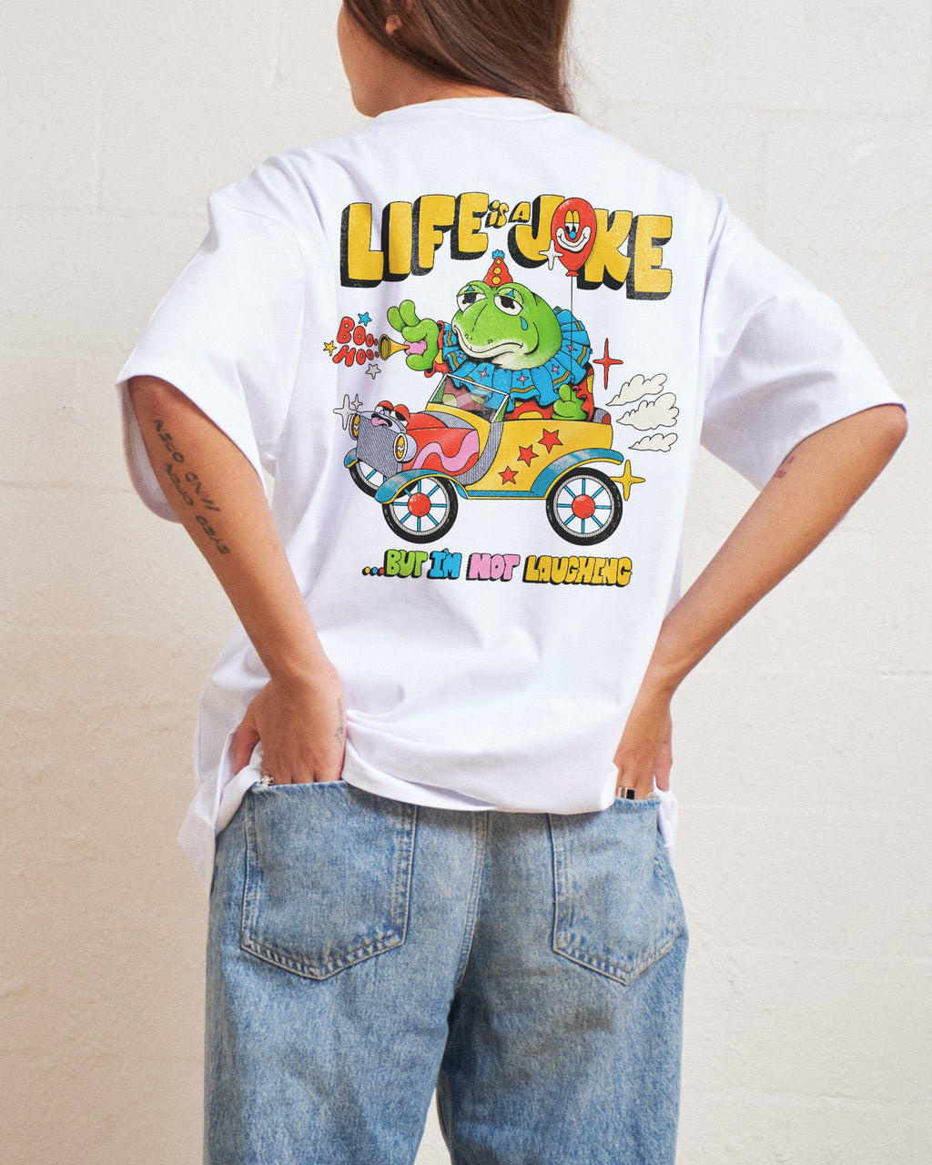 Life is a Joke Oversized Tee product image 1