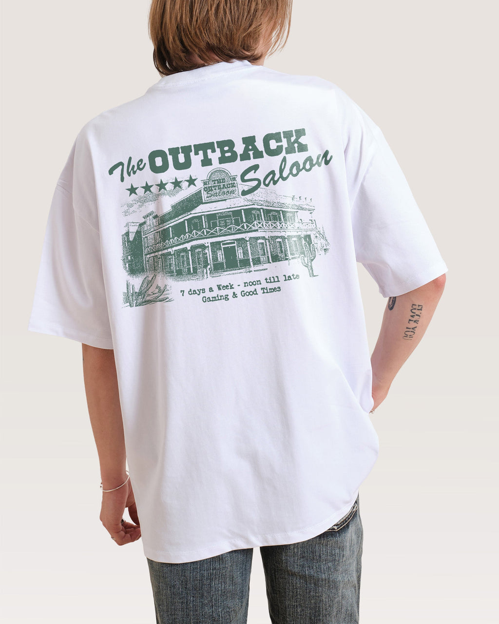 Outback Saloon Oversized Tee product image 4