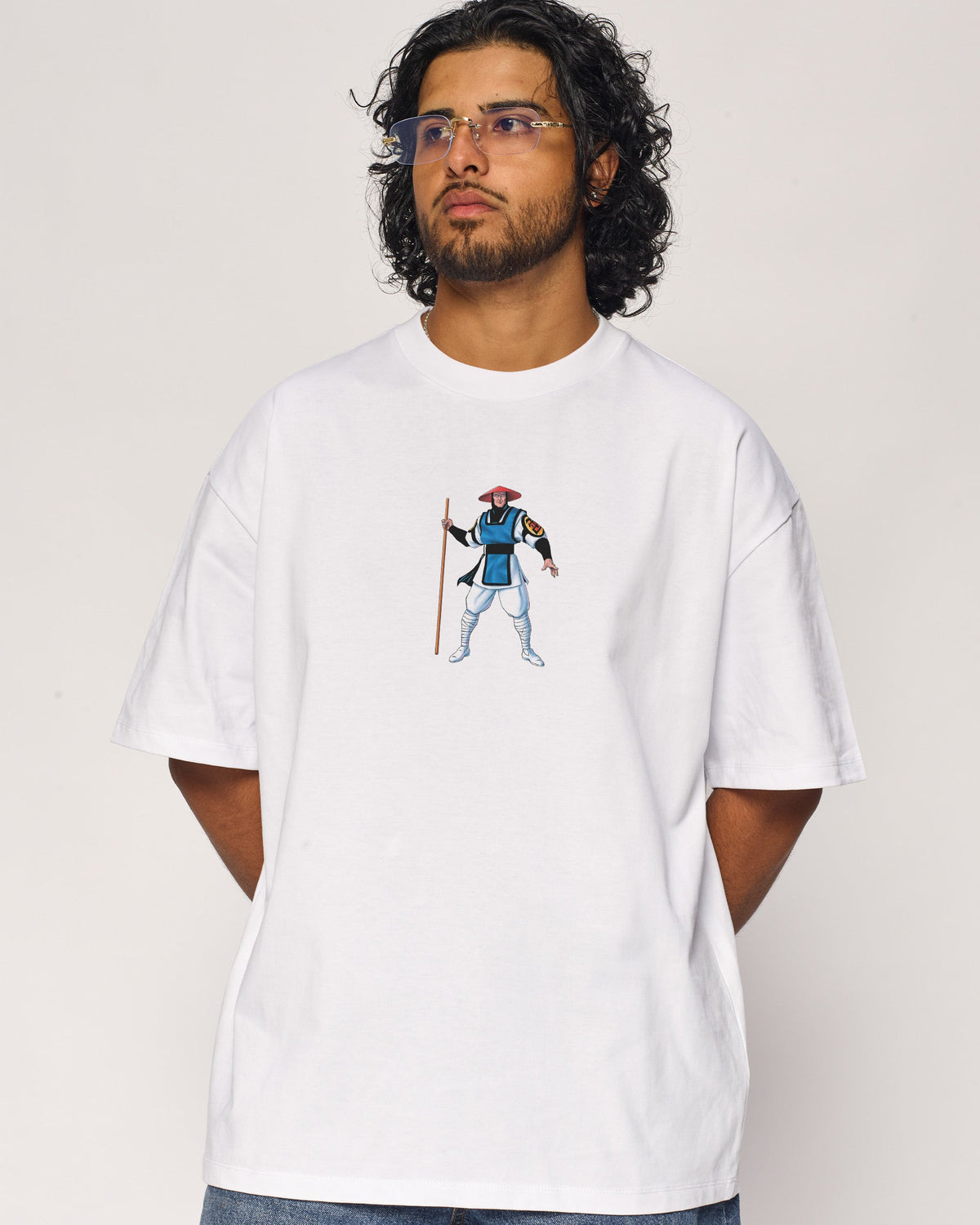 Raiden Mortal Kombat Oversized Tee product image 9