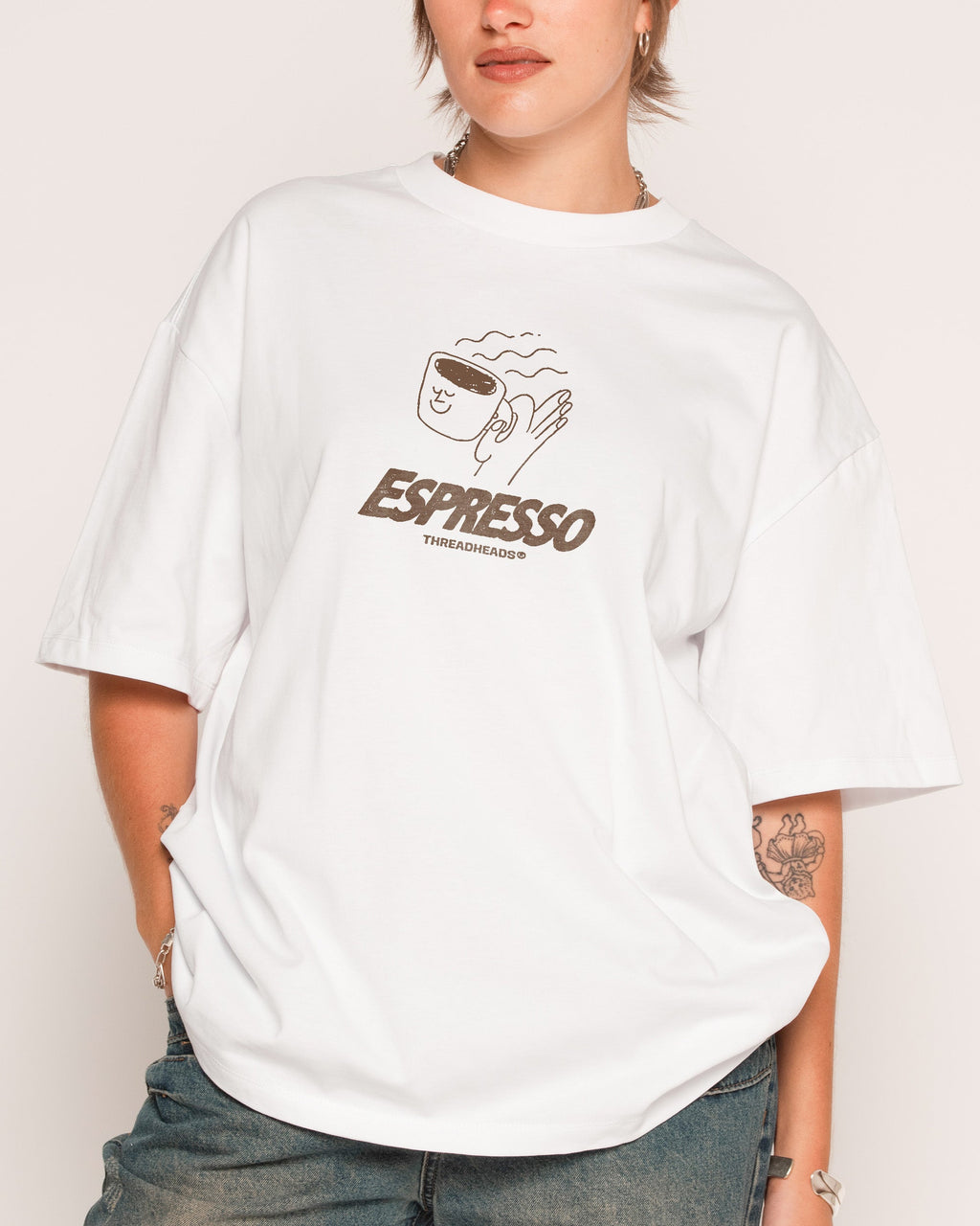 Espresso Oversized Tee product image 1