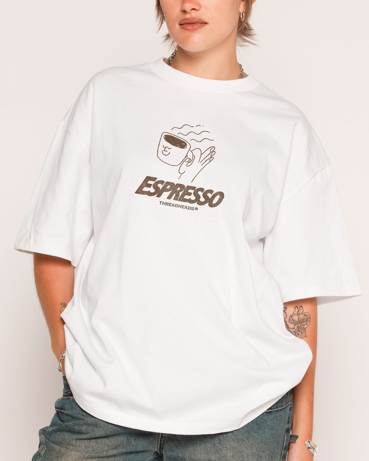 Espresso Oversized Tee product image 1
