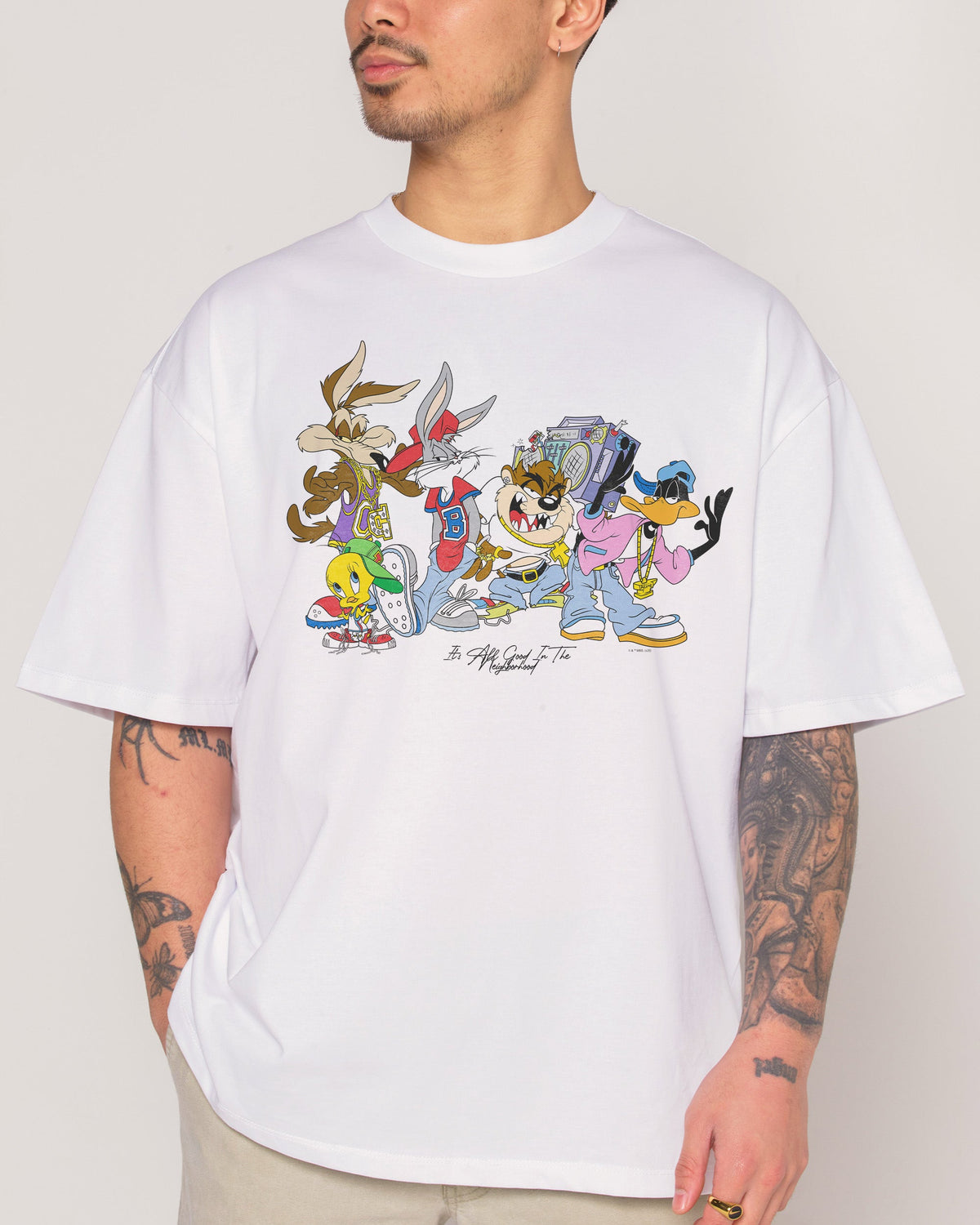 It’s All Good in the Neighborhood Oversized Tee product image 4