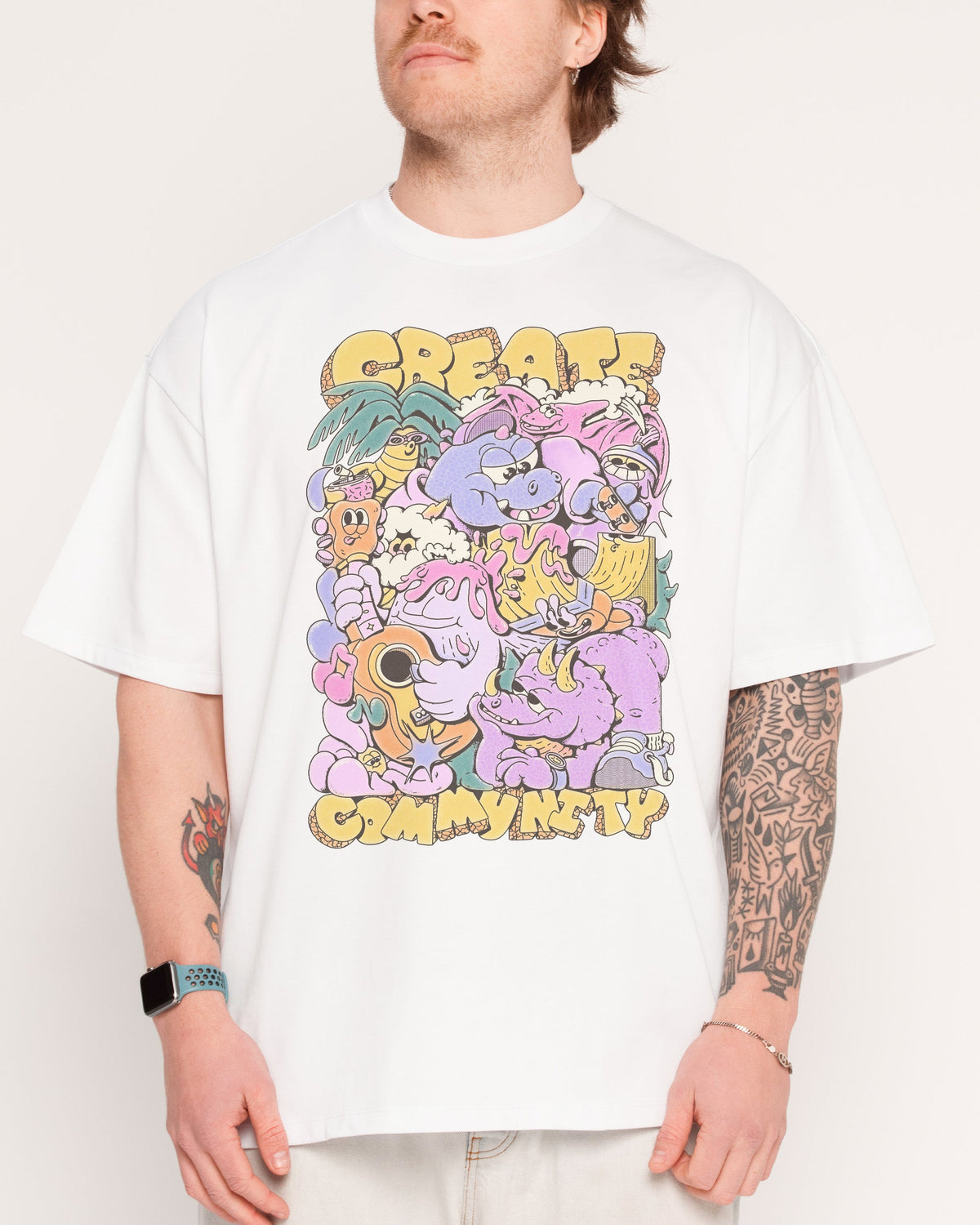 Create Community Oversized Tee product image 4