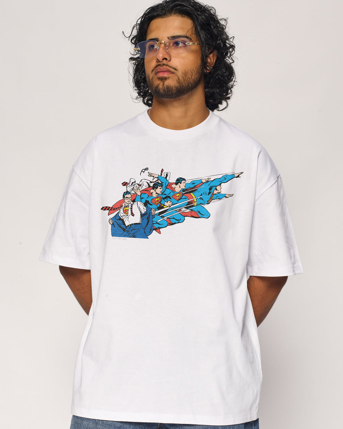 Superman Flying Oversized Tee product image 1